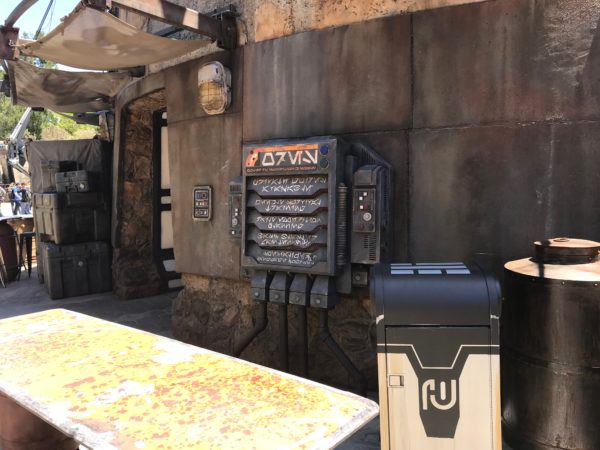 Do you speak Aurebesh? You might need to study up before visiting!