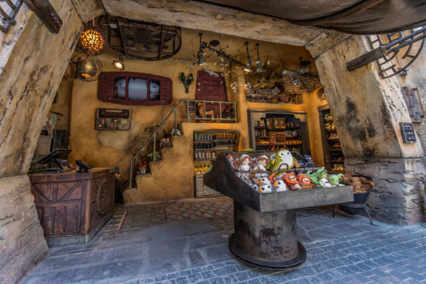 A glance at the Toydarian Toymaker shop in Galaxy's Edge. Photo credits (C) Disney Enterprises, Inc. All Rights Reserved