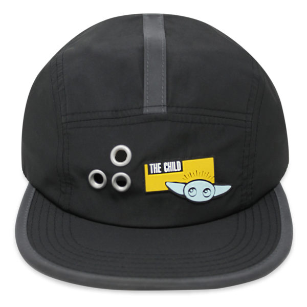 The Child baseball cap is sure to be a hit throughout the galaxy. This contemporary design features an elemental Grogu & cute flat bill, and novel design elements. $27.99 Photo credits (C) Disney Enterprises, Inc. All Rights Reserved 
