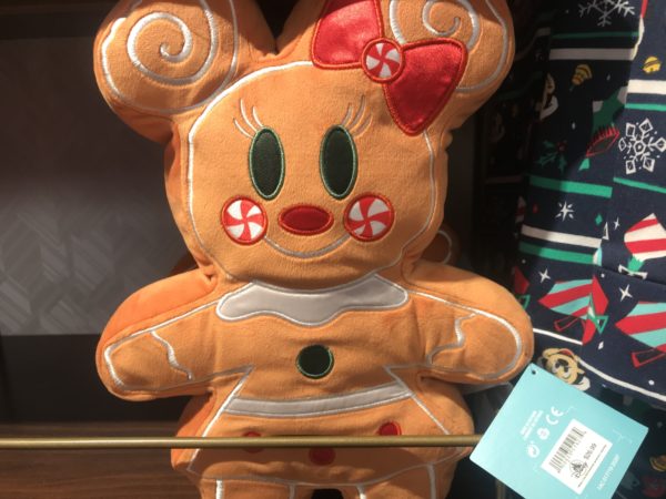 Scented gingerbread women pillow for $26.99.