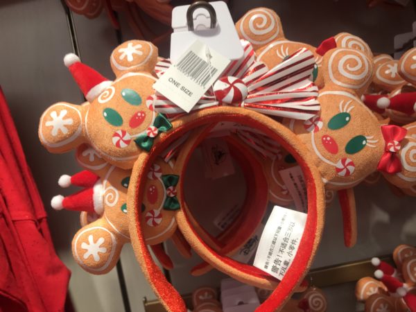 Gingerbread men and women headbands are $29.99.