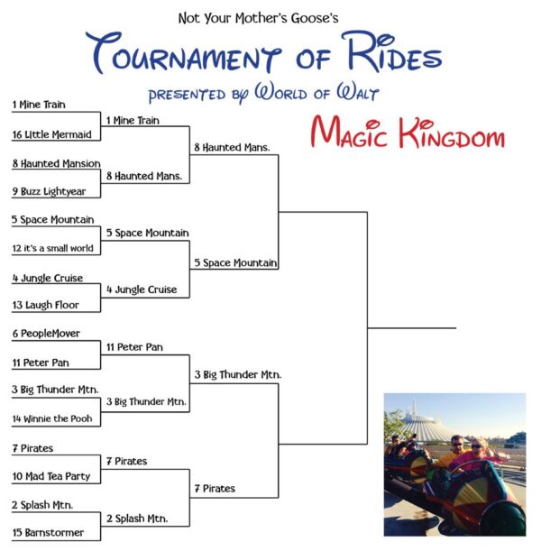 Magic Kingdom rides.