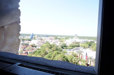 Nice view - while it lasts.