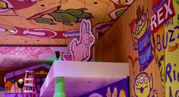 Toy Story Mania Bunny Prize. Photo Credit © Disney Enterprises, Inc. All Rights Reserved.