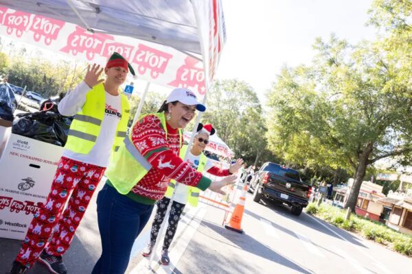 Toys for Tots distribution. Photo Credit © Disney Enterprises, Inc. All Rights Reserved.