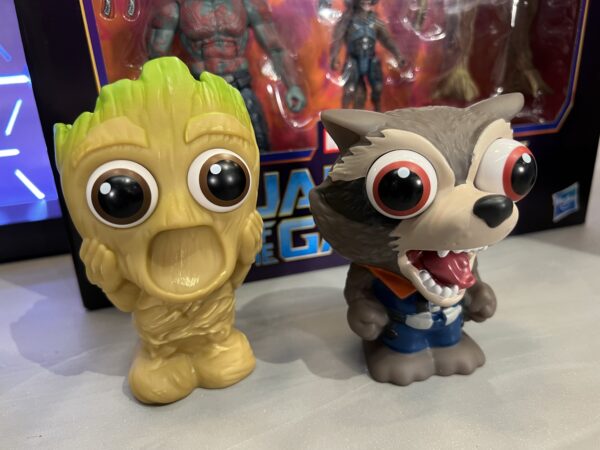Groot and Rocket Racoon!