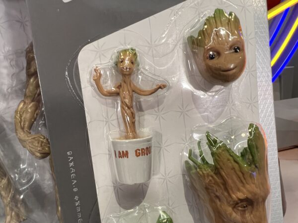 Groot through the years toy set.