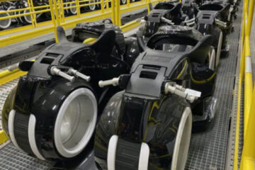 Photo of Tron Vehicles. Photo credits © Disney Enterprises, Inc. All Rights Reserved