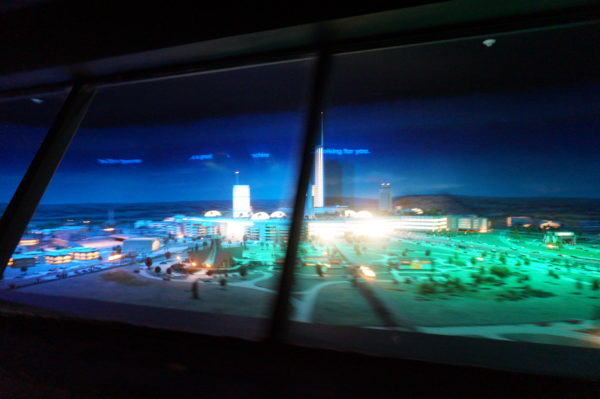 If you ride the TTA, you can see Walt's original concept for EPCOT.