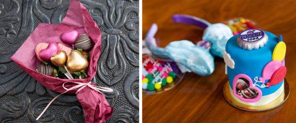 Beautiful treats from Amorette's. Photo credits (C) Disney Enterprises, Inc. All Rights Reserved 