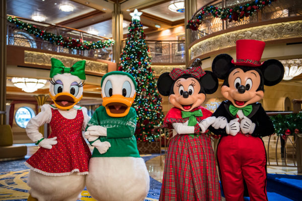 Disney Cruise Line Christmastime fun. Photo credits (C) Disney Enterprises, Inc. All Rights Reserved