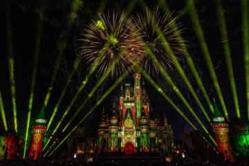 Cinderella's Castle Projections. Photo Credit © Disney Enterprises, Inc. All Rights Reserved.