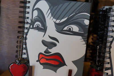 She doesn't look happy, does she?