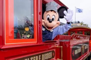 Walt Disney World Railroad with Mickey Mouse. Photo Credit © Disney Enterprises, Inc. All Rights Reserved.
