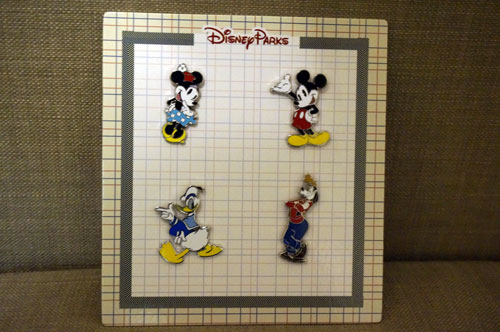 Mickey Mouse with some of his closest friends.