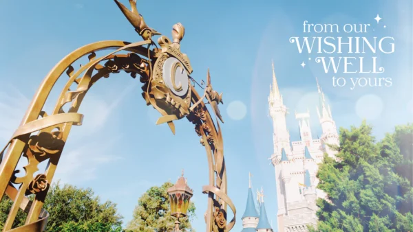 Cinerella's Wishing Well. Photo credit © Disney Enterprises, Inc. All Rights Reserved