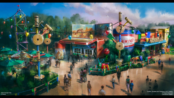 Woody's Lunchbox in Toy Story Land. Photo credits (C) Disney Enterprises, Inc. All Rights Reserved