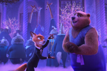 [L-R] Judy Hopps (voiced by Ginnifer Goodwin), Nick Wilde (voiced by Jason Bateman), and the Bearoness (voiced by Yvette Nicole Brown) in Walt Disney Animation Studios' "Zootopia 2." From the Oscar®-winning team of Disney Animation chief creative officer Jared Bush and Byron Howard (directors) and Yvett Merino (producer), “Zootopia 2” opens in theaters Nov. 26. © 2025 Disney Enterprises, Inc. All Rights Reserved.