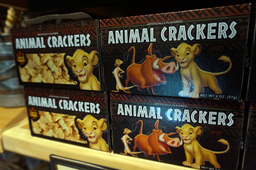 Animal crackers - very appropriate!